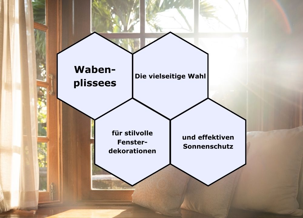 Wabenplissees: Die vielseitige Wahl für stilvolle Fensterdekorationen und effektiven Sonnenschutz
